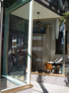 Bronze Zouri storefront moldings