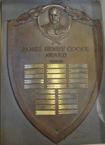 'Before' picture of the plaque